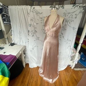 Rose Gold Jenny Yoo Evening Gown